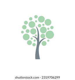 Tree ecology icon logo vector image