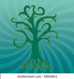 tree - ecology illustration
