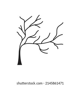 Tree ecology logo vector icon illustration design