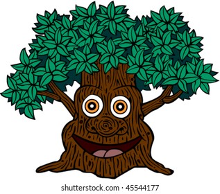 Tree with a face