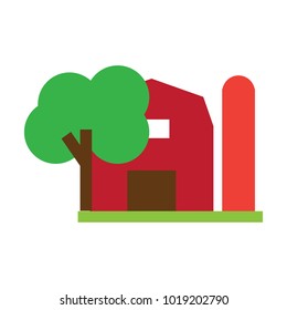 Tree Farm Logo Icon Design