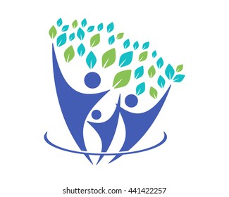 tree figure silhouette image vector icon logo symbol