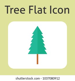 Tree Flat Icon