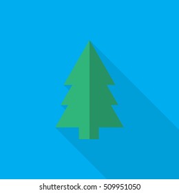 tree flat icon illustration isolated vector sign symbol