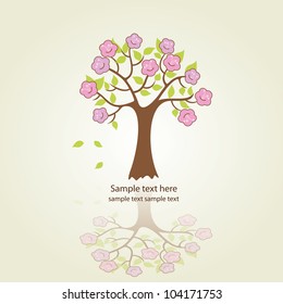 Tree with flower