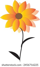 tree flower art eps 10 