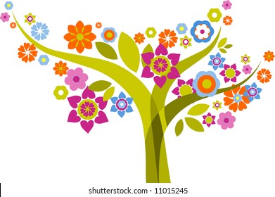 tree with flowers