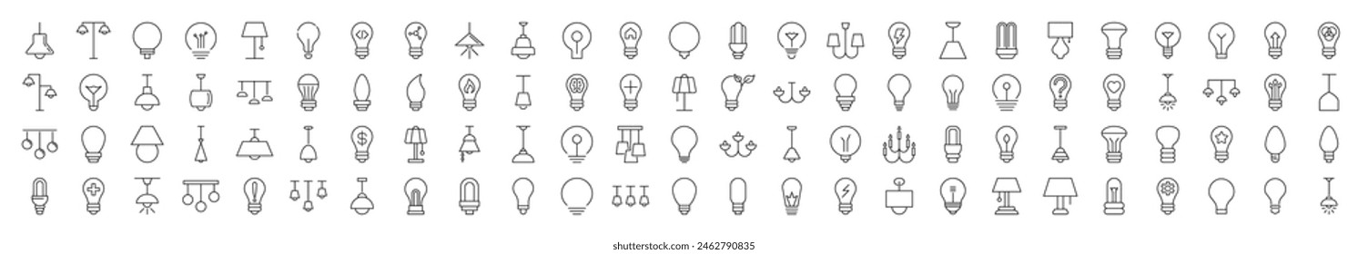Tree and Forest Modern Icons. Perfect for design, infographics, web sites, apps