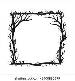 Spooky Tree Royalty Free Stock SVG Vector and Clip Art