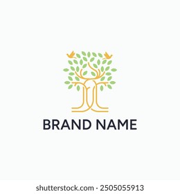 Tree with Freedom Dove Logo