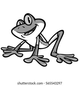 Tree Frog Illustration