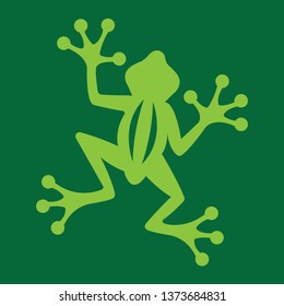 Tree Frog Silhouette