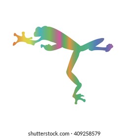 Tree Frog Vector Illustration