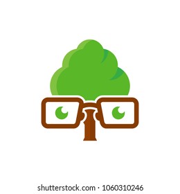 Tree Geek Logo Icon Design