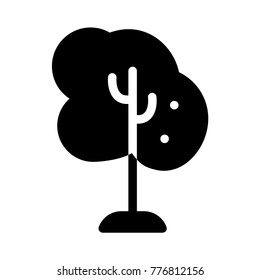  tree Glyph icon