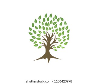 Tree Go Green Logo Vector Template Stock Vector (Royalty Free ...