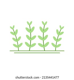 Tree green icon logo isolated sign symbol vector design.