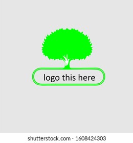 Tree Green Simple Vector Art Stock Vector (Royalty Free) 1608424303 ...