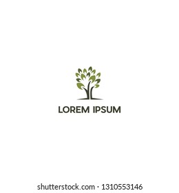 Tree Grow Nature Abstract Creative Business Naturally Logo