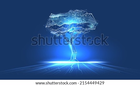 Similar – Image, Stock Photo Roots in the light of a shady forest