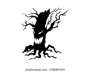 tree halloween vector - eps 10