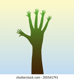 Tree hand