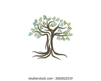 Tree Hand Drawing Art Vector Illustrations Stock Vector (Royalty Free ...