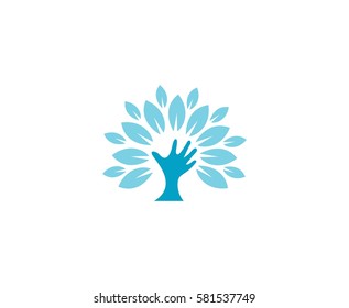 Tree Hand Logo