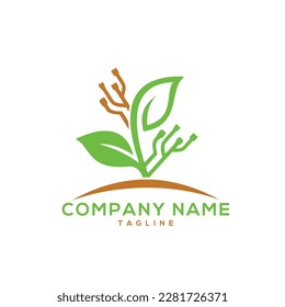 tree health logo technology design