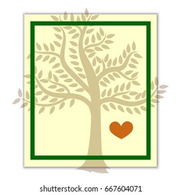 Tree heart