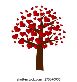 Tree of hearts instead of leaves.