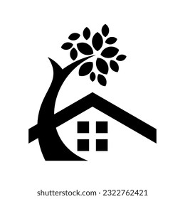 Logo-Design für Baumhäuser 