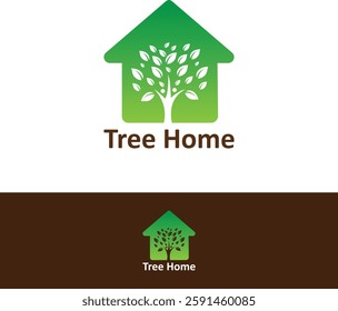 Tree Home Logo green home logo