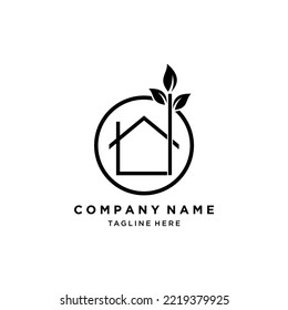Tree House business logo vector, Brand Identity Logos design, modern logo, Logo Designs Vector Illustration Template