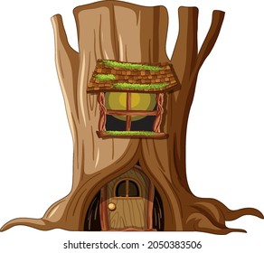 Tree house inside the