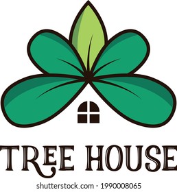 Tree House Leaf Flower Decoration Floral Bonsai Plant Shop