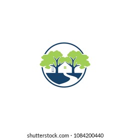 Tree house logo design