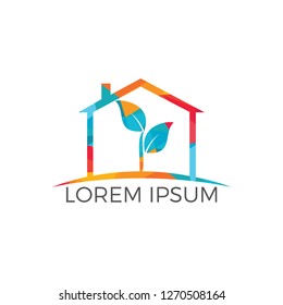 Tree House logo design. Minimal tree house logo company and business.