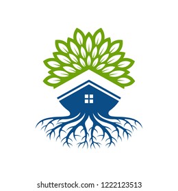 Tree House Logo Design Template
