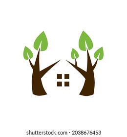 Tree house logo template is perfect to use in corporate branding, e-commerce, and entrepreneurship.
