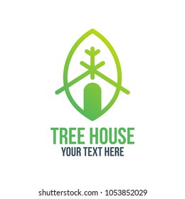 tree house and regency logo concept