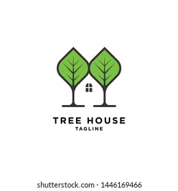 tree house and regency logo concept