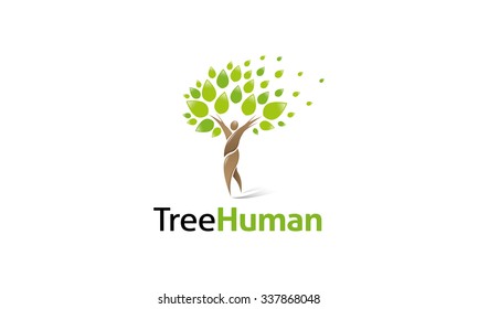 Tree Human Logo