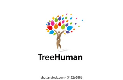 Tree Human Logo