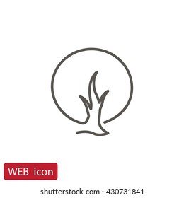 Similar Images, Stock Photos & Vectors of tree icon vector