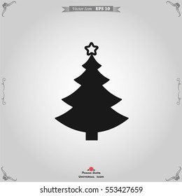 Tree icon. Abstract vector