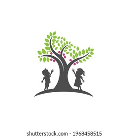 Tree icon  Tree branch design vector illustration template