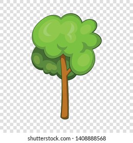 Tree icon. Cartoon illustration of tree vector icon for web