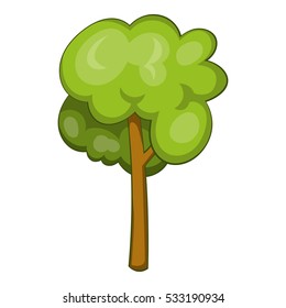 Tree Icon Cartoon Illustration Tree Vector Stock Vector (Royalty Free ...