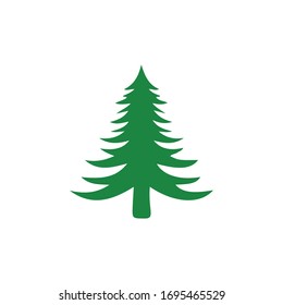 Tree Icon for Christmas and House Decoration
